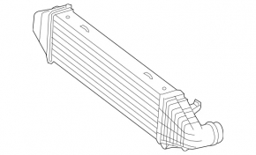 Интеркулер Mercedes W212 E 250/350 11-16 2.1D, 3.0D