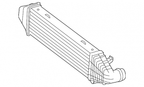 Интеркулер Mercedes W212 E 250/350 11-16 2.1D, 3.0D