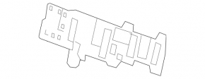Suport pentru centrala senzor parcare Mercedes W213 E 17-23