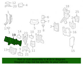 Suport pentru centrala senzor parcare Mercedes W213 E 17-23