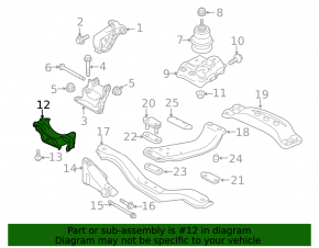 Подушка МКПП Subaru Legacy 10-14