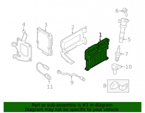 Блок ECU компьютер двигателя Kia Sorento 18-20 3.3