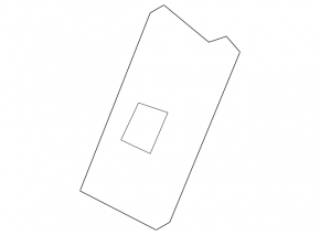 Dop Isofix pentru scaunul spate Toyota Camry v70 18-24 gri