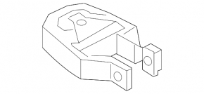 Подушка двигателя задняя Ford Escape MK3 13-19 1.6T 2.5 2.0T