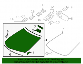 Лобовое стекло Lexus RX350 RX450h 16-17