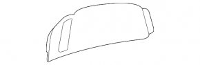 Заглушка обшивки арки левая Kia K5 21-24 черная