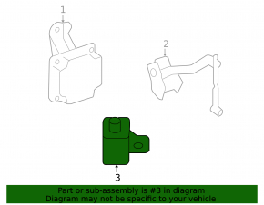 Sensor acceleration Lexus ES350 07-12