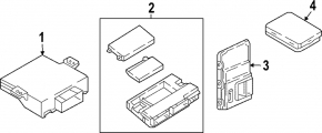 Interface Gateway Display Control Module Audi Q7 16-17