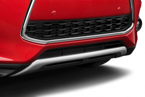 Нижняя накладка переднего бампера Mitsubishi Outlander Sport ASX 13-15 затерта