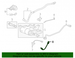 Лямбда-зонд второй Honda CRV 23-26 1.5T