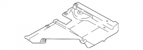 Protecție sub caroserie spate stânga Audi Q5 80A 18-24