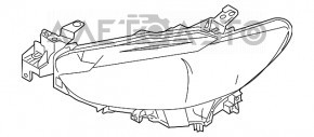 Фара передняя левая Mazda 6 14-17 usa галоген