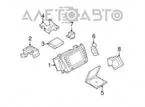 Telephone adapter MAZDA 6 09-10