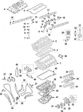 Коленвал BMW 5 G30 17-23 4.4T N63 S63