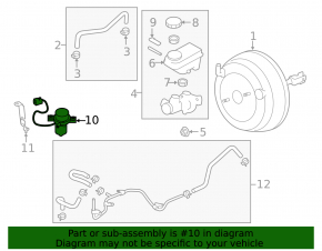 Вакуумный насос Subaru Forester 14-18 SJ 2.0