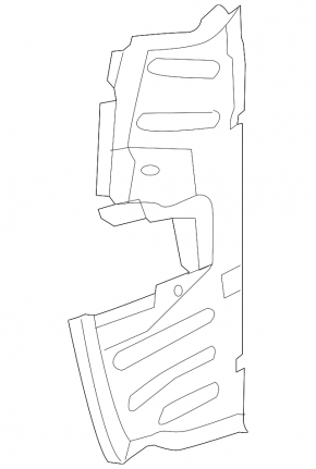 Deflector radiator dreapta Audi A6 C7 12-15 3.0T