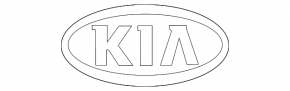 Эмблема значок KIA крышки багажника Kia Forte 19-21 4d