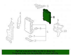 Блок ECU компьютер двигателя Toyota Camry v70 18-18