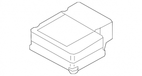 Модуль srs airbag компьютер подушек безопасности Audi Q3 8U 15-18