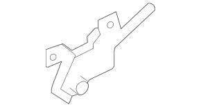 Замок капота Subaru Impreza WRX GH 08-14