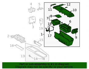 Консоль центральная подлокотник и подстаканники Lexus RX300 RX330 RX350 RX400h 04-06 беж