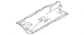 Защита днища передняя правая Nissan Rogue 21-26 JP built