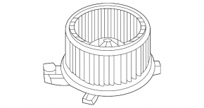 Ventilator încălzire motor Mitsubishi Outlander 22-25