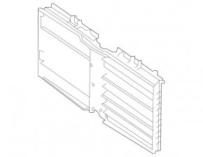 Jaluzele radiator Mercedes GLE 450/53 20-26 cu motor