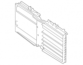 Jaluzele radiator Mercedes GLE 450/53 20-26 cu motor