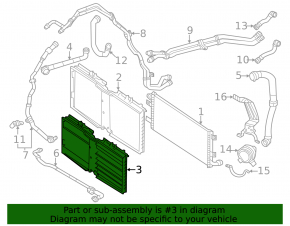 Jaluzele radiator Mercedes GLE 450/53 20-26 cu motor