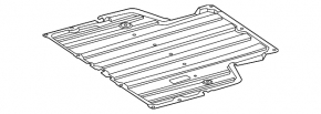Защита двигателя задняя Mercedes EQE-class V295 23-24