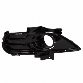 Решетка переднего бампера левая Ford Fusion mk5 13-16 под птф хром
