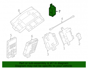 Remote Control Module BMW 3 F30 12-17