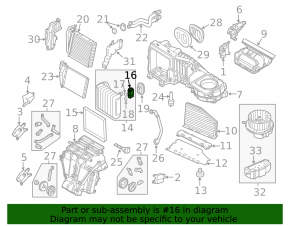 Клапан печки кондиционера VW Passat 20-22