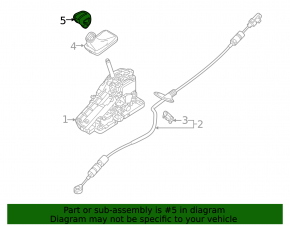 Ручка КПП Volvo XC90 16-22 кожа черн, хром, дефект хрома