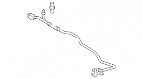 Трубка кондиционера Audi Q7 4L 10-15