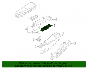 Блок реле подкапотный Toyota Camry v70 18-24 большой