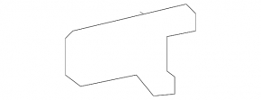 Comandă scaun pasager Lexus ES350 07-09 negru