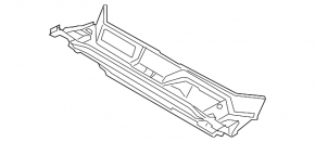 Grila de scurgere a parbrizului Ford Edge 15-