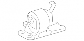 Подушка двигателя левая Toyota RAV4 19-25 2.5