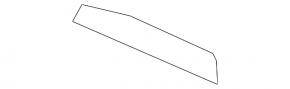 Suport bara față, aripă stânga, BMW X1 F48 2016-2022, capac și ornament bara, 2020-22.