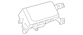 Подушка безопасности airbag пассажирская в торпеде Toyota Avalon 05-10