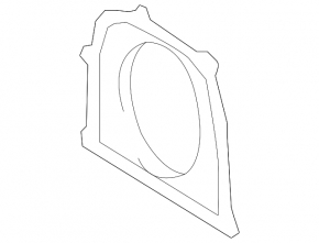 Крышка коленвала Lexus RX450h 16-22 2GR-FXS