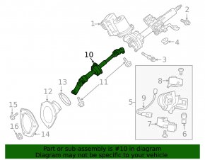 Рулевой карданчик Toyota Sienna 11-20