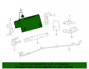 Монитор, дисплей, навигация Toyota Prius 50 16-1717 JBL