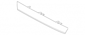 Grila radiator grila de turnare dreapta sus Mercedes GLS-class X166 13-16 crom