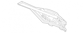 Изоляция моторного щита верхняя Mercedes W167 GLE 350 450 20-26