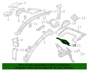 Изоляция моторного щита верхняя Mercedes W167 GLE 350 450 20-26