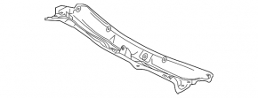 Placa metalică a ștergătoarelor Mazda CX-7 06-09