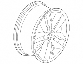 Диск колесный R17 r124 styling Mini Cooper Countryman R60 10-16